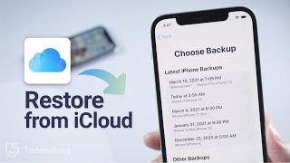 How to Restore iPhone from iCloud Backup in 2 Ways 2024 [upl. by Ecneret84]