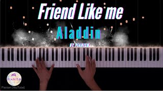 Aladdin  Friend Like me Piano Cover [upl. by Lleon415]