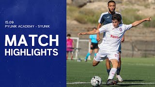 Pyunik Academy 0  1 Syunik  Match Highlights [upl. by Atsev]