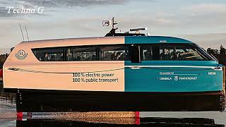 Stockholm Welcomes the Worlds Fastest Electric Ferry A New Era in Sustainable Transit [upl. by Aleacem]