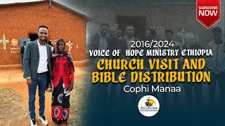 Voice of Hope Ministry  Church Visit and Audio Bible Distribution at Chophi Mana [upl. by Ynner]