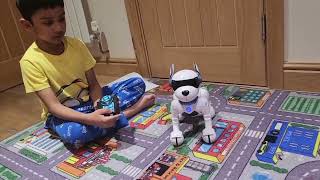 Fun with my Robo Dog 🐶 robot fun play [upl. by Debee]