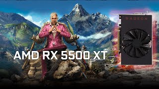 AMD RX 5500 XT 4GB  FAR CRY 4 2014 [upl. by Annatnom541]