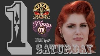 PinupTV VLV16 Saturday 01 Doris Mayday Car Show Interview 2013 [upl. by Prochora]