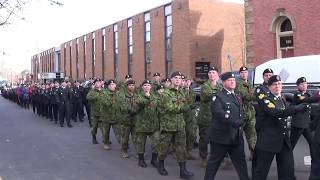 Remembrance Day Parade Charlottetown PEI  Nov 11 2017 [upl. by Priscilla]