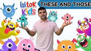 Adjetivos demostrativos en inglés  Demonstrative adjectives  English for kids [upl. by Lesirg380]