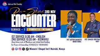 1ST SERVICE PRESHILOH ENCOUNTER PROPHETIC ENTRANCE SERVICE  NOV 3RD  2024 [upl. by Mines]