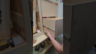 Installing SoftClose Drawer Slides shorts theshopprojects drawerslide woodworking [upl. by Kellia425]