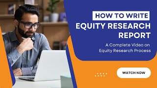 How to Write Equity Research  StepByStep Video on Equity Research process  FinanceWalk [upl. by Sachs]