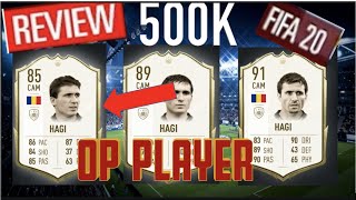 HAGI 85 ICON PLAYER REVIEW FIFA 20 [upl. by Enytnoel]