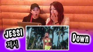 KPOP REACTION JESSI 제시  DOWN [upl. by Nereids769]