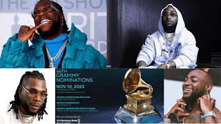 Why Burna Boy amp Davidos Grammy nomination is a gamechanger [upl. by Maury]