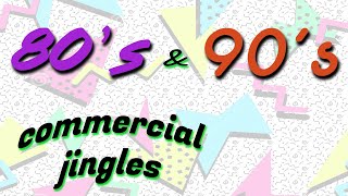 Best 80s amp 90s Commercial Jingles [upl. by Jozef]