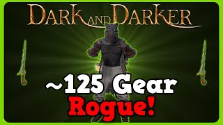 PVP Adventures 57 Kris Dagger Poison Rupture Rogue Solo 125 Gear Highlights  Dark and Darker [upl. by Clemen]