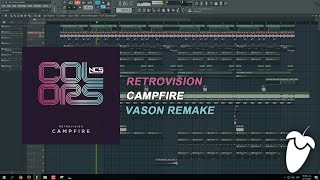 Retrovision  Campfire FL Studio Remake  FREE FLP [upl. by Hamid]