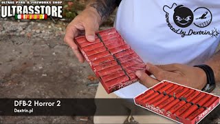 DFB2 HORROR 2 firecrackers from Dextrin  Ultrasstorecom [upl. by Anirdua]