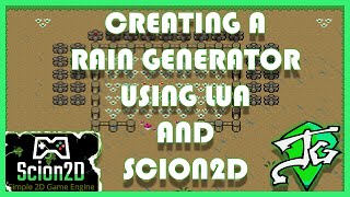 Game Engine Ep44  Create a Rain Generator in Lua and some Engine Updates [upl. by Hurwitz]