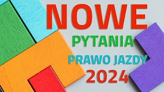 ⚠️Nowe ⚠️pytania egzaminacyjne na prawo jazdy 2024 [upl. by Laud886]