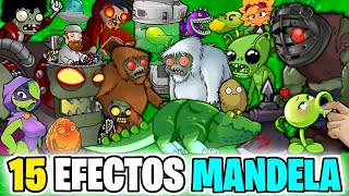 15 CASOS DE EFECTOS MANDELA que no sabías en PVZ 1 Plantas Vs Zombies [upl. by Clover]