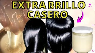 KERATINA CASERA👩🏻SALVA tu CABELLO Dañado Quemado Y Quebradizo en minutos😱brillo extraordinario [upl. by Steep]