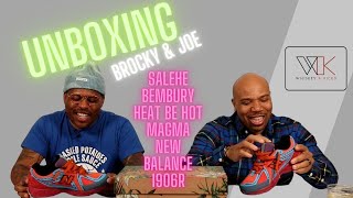 Salehe Bembury Heat Be Hot Magma New Balance 1906R  UNBOXING [upl. by Bradney]