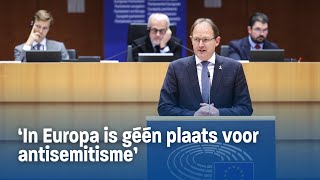 In Europa is geen plaats voor Jodenhaat  SGP bij spoeddebat Europees Parlement [upl. by Nedla470]