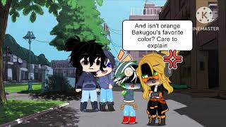 EraserMic family finds out about Deku dating Bakugou  BakuDeku  EraserMic  MHA  Gacha [upl. by Onder]