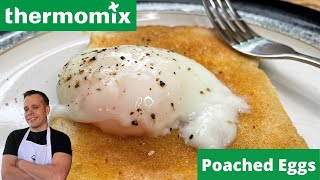 Unbelievably Simple Thermomix Tm6 Poached Eggs Recipe [upl. by Yboj407]