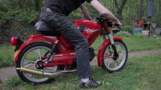 Tomos Targa LX 50cc moped [upl. by Lzeil]