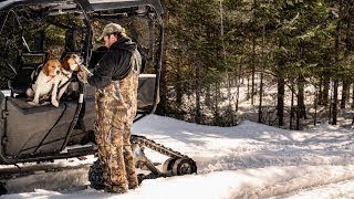 Système de chenilles Camso UTV 4S1 x Polaris Pioneer  partenaires idéaux pour la chasse aux lapins [upl. by Eisoj]