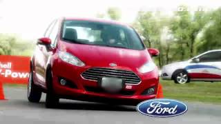 Autotest  Prueba del Alce Ford Fiesta  Carburandocom [upl. by Nedry]