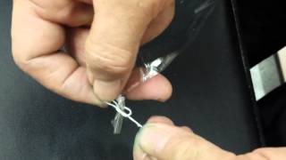 Tie an end of visking tubing [upl. by Evangeline583]