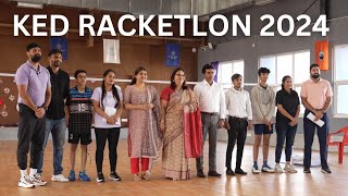 Ked Racketlon 2024  Inter School Badminton Competition  Kunskapsskolan Lucknow [upl. by Enail]