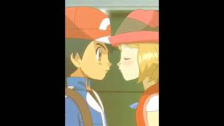 Ash X Serena edit  Ash X Serena love story 💕  Ash Love Serena ashxserenapokemonxyviralshort [upl. by Aiekat]