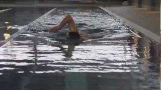 Front crawl Swimming technique  arms timing [upl. by Clare902]