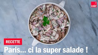 La super salade parisienne  Les recettes de FrançoisRégis Gaudry [upl. by Keithley520]