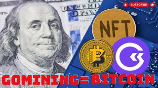 🤑MIna BITCOIN con GOMININGSin pagar mantenimiento ni exceso de LUZ 😱El primer CRIPTOARTE del MUNDO🤯 [upl. by Elayne]