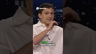 Tom Holland Confirms SpiderMan 4 👀 spiderman mcu tomholland jimmyfallon [upl. by Tab5]