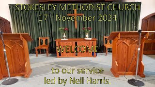 Stokesley Methodist Church  17th November 2024 [upl. by Cychosz168]