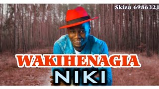 ANKO DAN  WAHENAGIA NIKI Official Lyrics Video SMS Skiza 6986321 send to 811 [upl. by Erreit123]