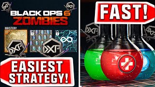 FASTEST WAY TO EARN WEAPON XP  CAMOS  UNLOCK AUGMENTS EASY Black Ops 6 Zombies [upl. by Eibbil880]