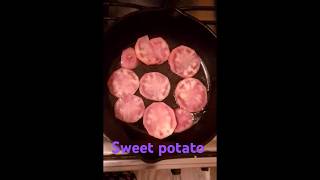 sweet potato fry recipe shorts 🤗 [upl. by Eylsel]