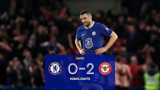 Chelsea v Brentford 02  Highlights  Premier League [upl. by Vitoria306]