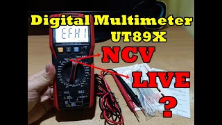 👍 UT89X Digital Multimeter [upl. by Anaimad]