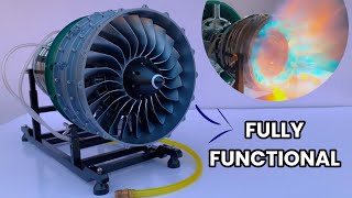 Making a Fully Functional Jet Engine  diy Jet Engine  Turbofan Engine [upl. by Pennebaker]