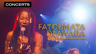 Fatoumata Diawara  LIVE at at the Jazz à la Villette Festival 2020  Qwest TV [upl. by Crispas]