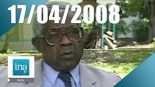 20h France 2 du 17 avril 2008  Mort dAimé Césaire  Archive INA [upl. by Krum]