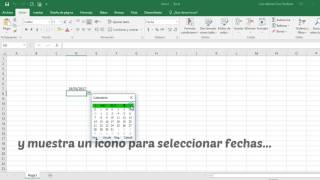 xlsCal Calendario desplegable para Excel [upl. by Riane]