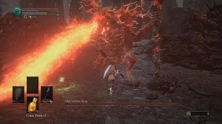 DARK SOULS III  Old Demon King  hitless  strenght build [upl. by Erdnaxela]