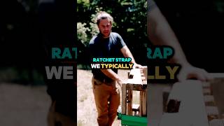 How To Use Ratchet Straps For Composting compost ratchet garden food farm farmlife farmer [upl. by Sanfourd832]